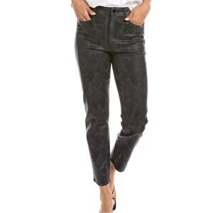 NWT rag & bone Nina High Rise Ankle Cigarette Jean Snakefoil sz 31 Coated Denim